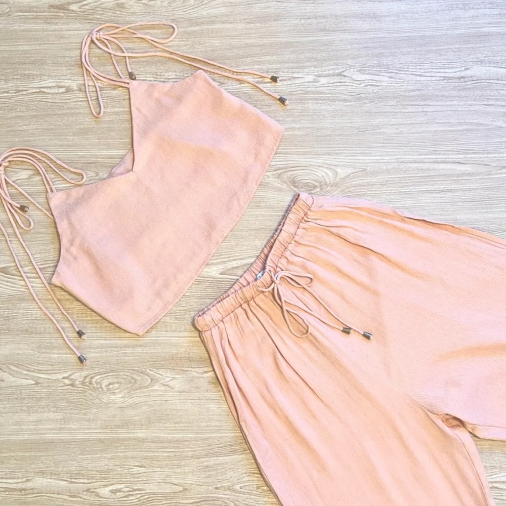 Sabo skirt matching set bikini cover up or dress up
